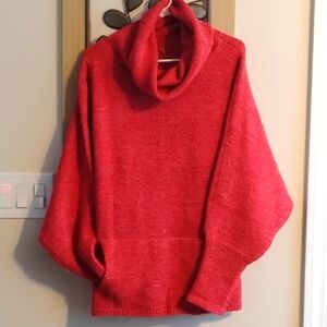 Oversized sweater with With Bell Sleeves And pockets size small
